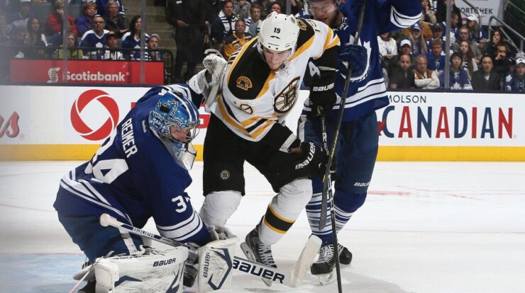 Bruins vs maple leafs