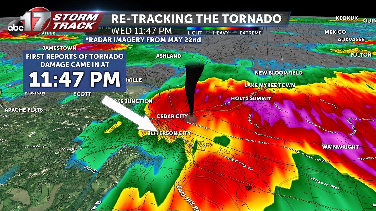 Tornado tracker